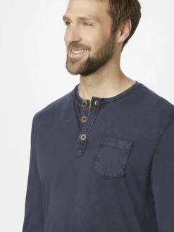 Paddock`s Shirts<Herren Langarmshirt - Regular Fit marine uni
