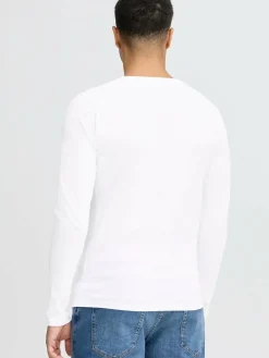 Solid Shirts<Herren Langarmshirt - SDBasil mehrfarbig uni