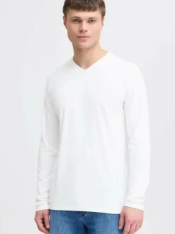 Herren Solid Shirts>Herren Langarmshirt - SDODIFAN