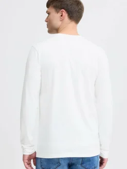 Herren Solid Shirts>Herren Langarmshirt - SDODIFAN