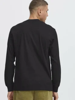 Herren Solid Shirts>Herren Langarmshirt - SDREYNALDO