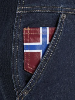 Jan Vanderstorm Hosen<Herren Latzhose - KEARON blau uni