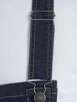 Jan Vanderstorm Hosen<Herren Latzhose - KEARON blau uni