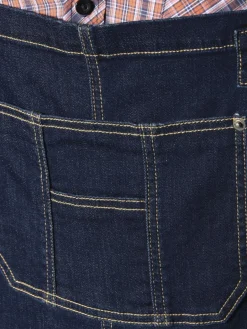 Jan Vanderstorm Hosen<Herren Latzhose - KEARON blau uni