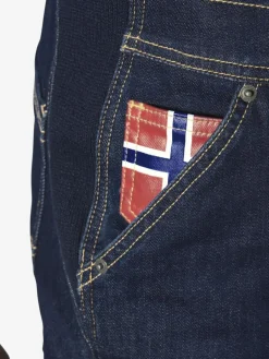 Jan Vanderstorm Hosen<Herren Latzhose - KEARON blau uni