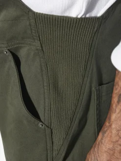 Jan Vanderstorm Hosen<Herren Latzhose - KEARON oliv uni