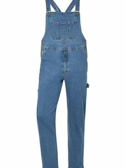 Jan Vanderstorm Hosen<Herren Latzhose - KEARON blau uni