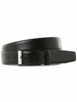 Condor Gürtel & Hosenträger<Herren Ledergürtel schwarz uni