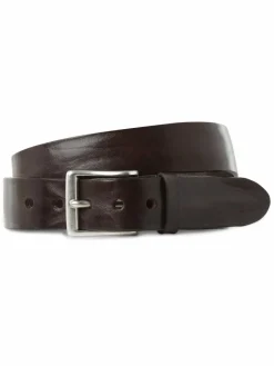 Condor Gürtel & Hosenträger<Herren Ledergürtel schoko uni