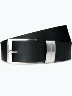 Pierre Cardin Gürtel & Hosenträger<Herren Ledergürtel schwarz uni