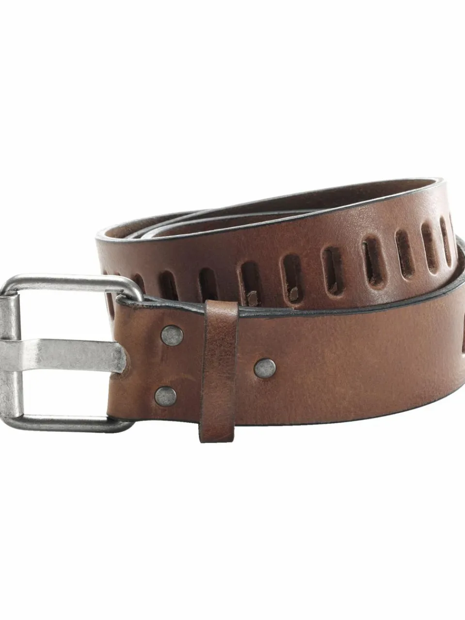 BABISTA Gürtel & Hosenträger<Herren Ledergürtel - MILANVENZI cognac uni