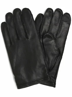 BOSS Handschuhe<Herren Lederhandschuhe - Kranton-ME schwarz uni