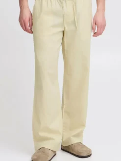 BLEND Hosen<Herren Leinenhose - BHVOLKER beige uni