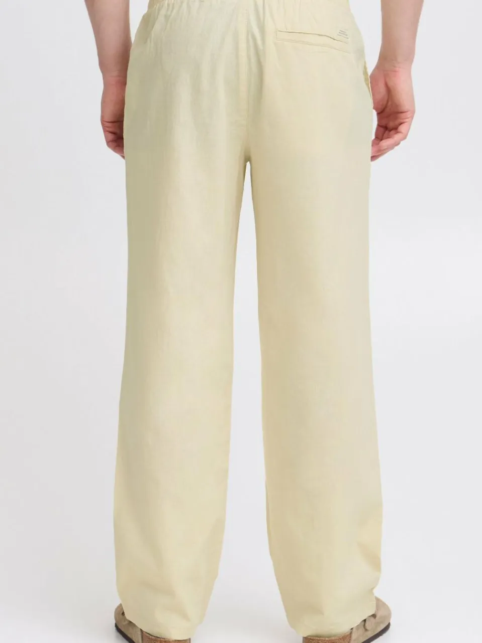 BLEND Hosen<Herren Leinenhose - BHVOLKER beige uni