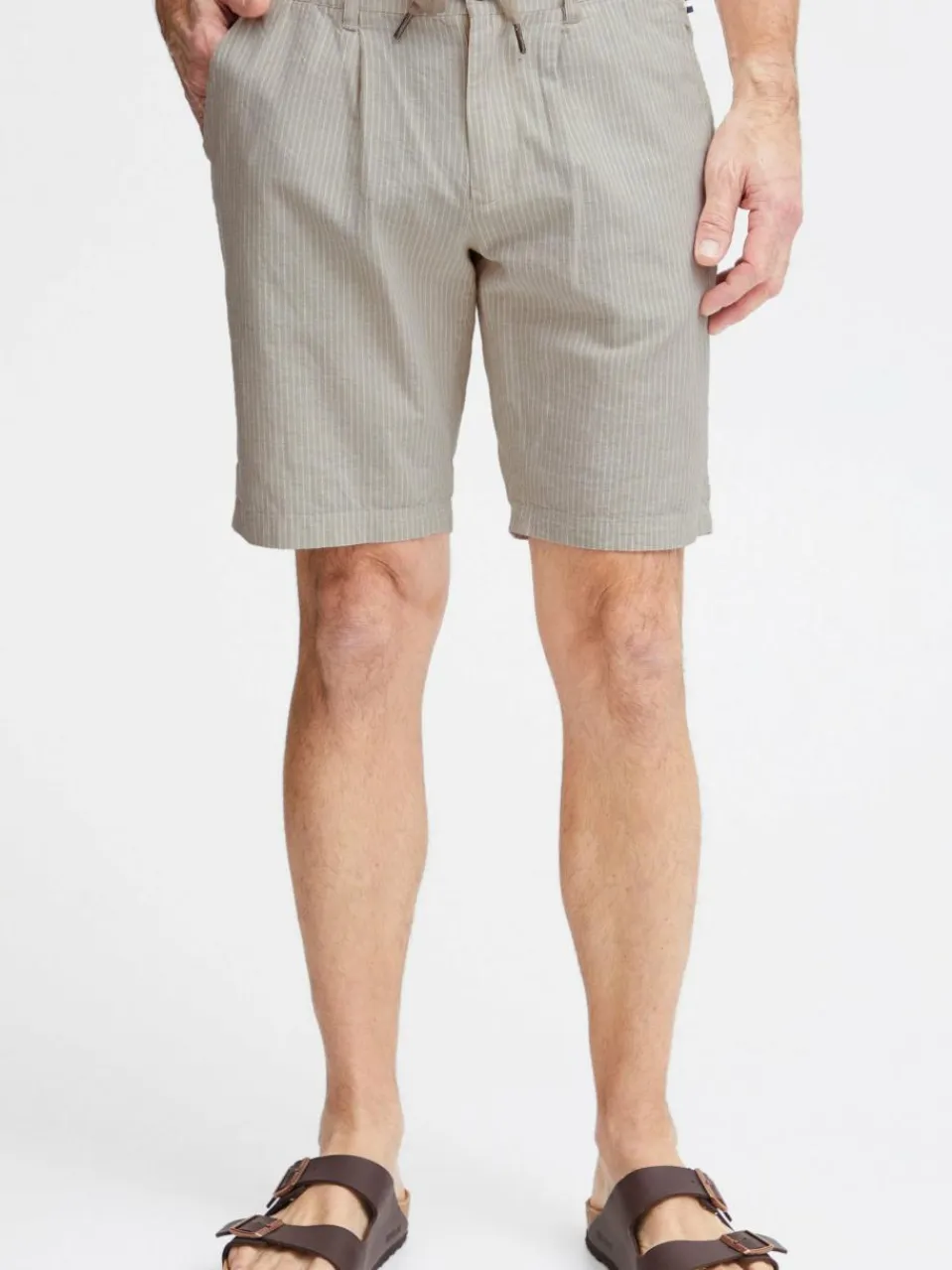 Herren FQ1924 Hosen>Herren Leinenshorts - CFHenry