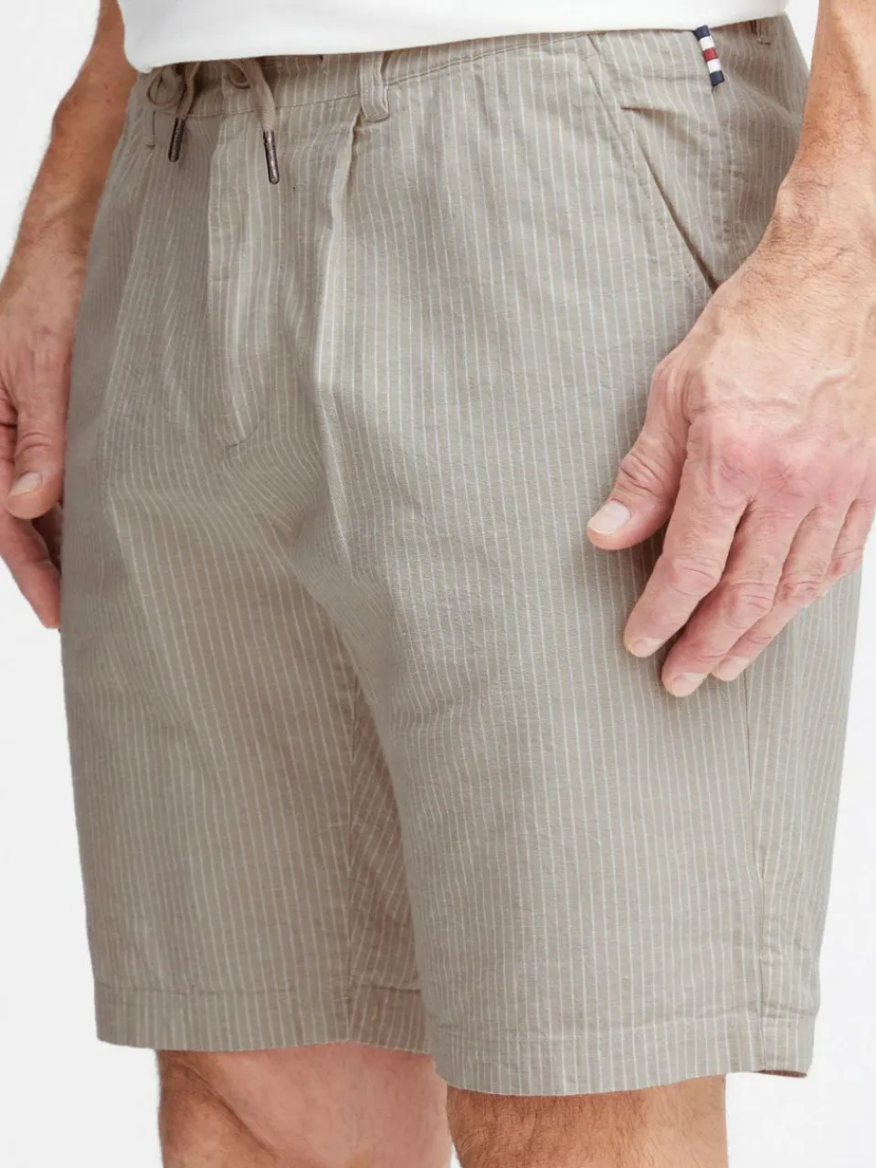 Herren FQ1924 Hosen>Herren Leinenshorts - CFHenry