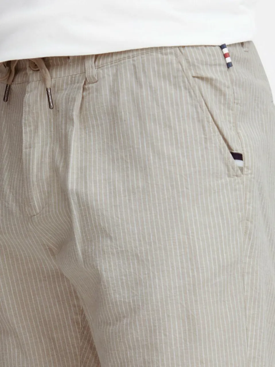 Herren FQ1924 Hosen>Herren Leinenshorts - CFHenry