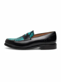 Henry Stevens Freizeit-Schuhe<Herren Loafer – Haywood PL schwarz uni