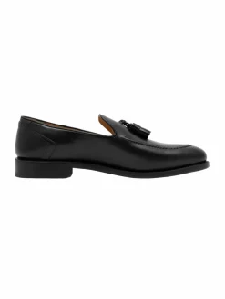 Henry Stevens Freizeit-Schuhe<Herren Loafer – Marshall TL schwarz uni