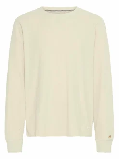 BLEND Shirts<Herren Longsleeve - BHTee beige uni