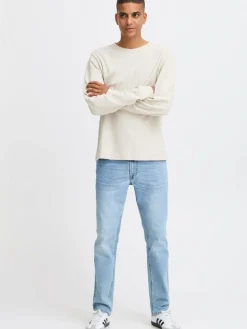 BLEND Shirts<Herren Longsleeve - BHTee beige uni