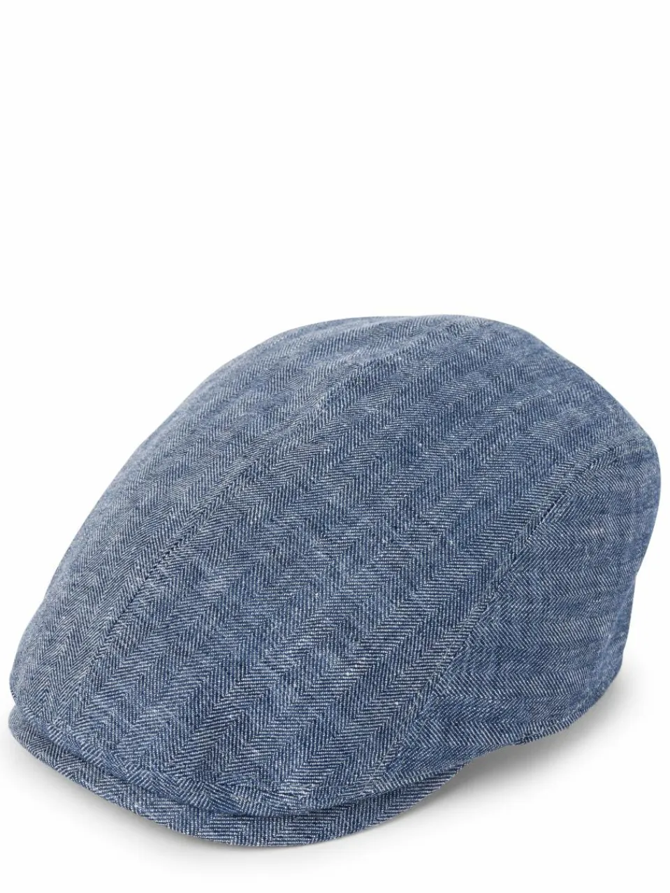 Göttmann Mützen & Caps<Herren Mütze aus Leinen - Jackson blau gemustert