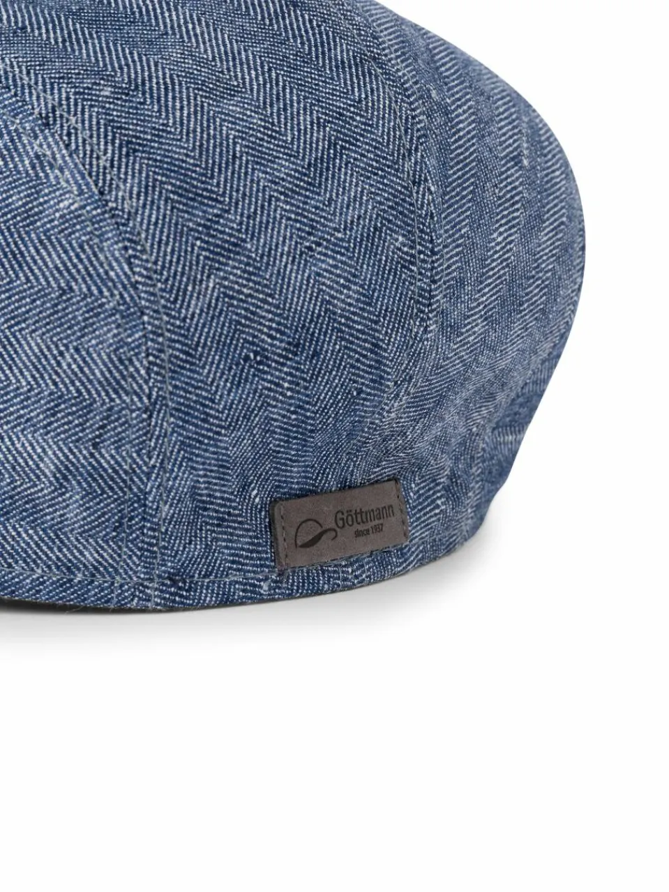 Göttmann Mützen & Caps<Herren Mütze aus Leinen - Jackson blau gemustert