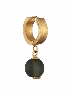 KUZZOI Schmuck<Herren Ohrringe gold uni