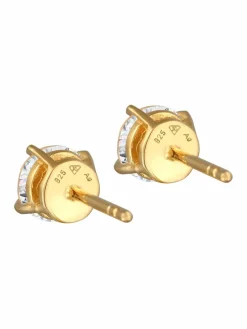 KUZZOI Schmuck<Herren Ohrringe weiß uni