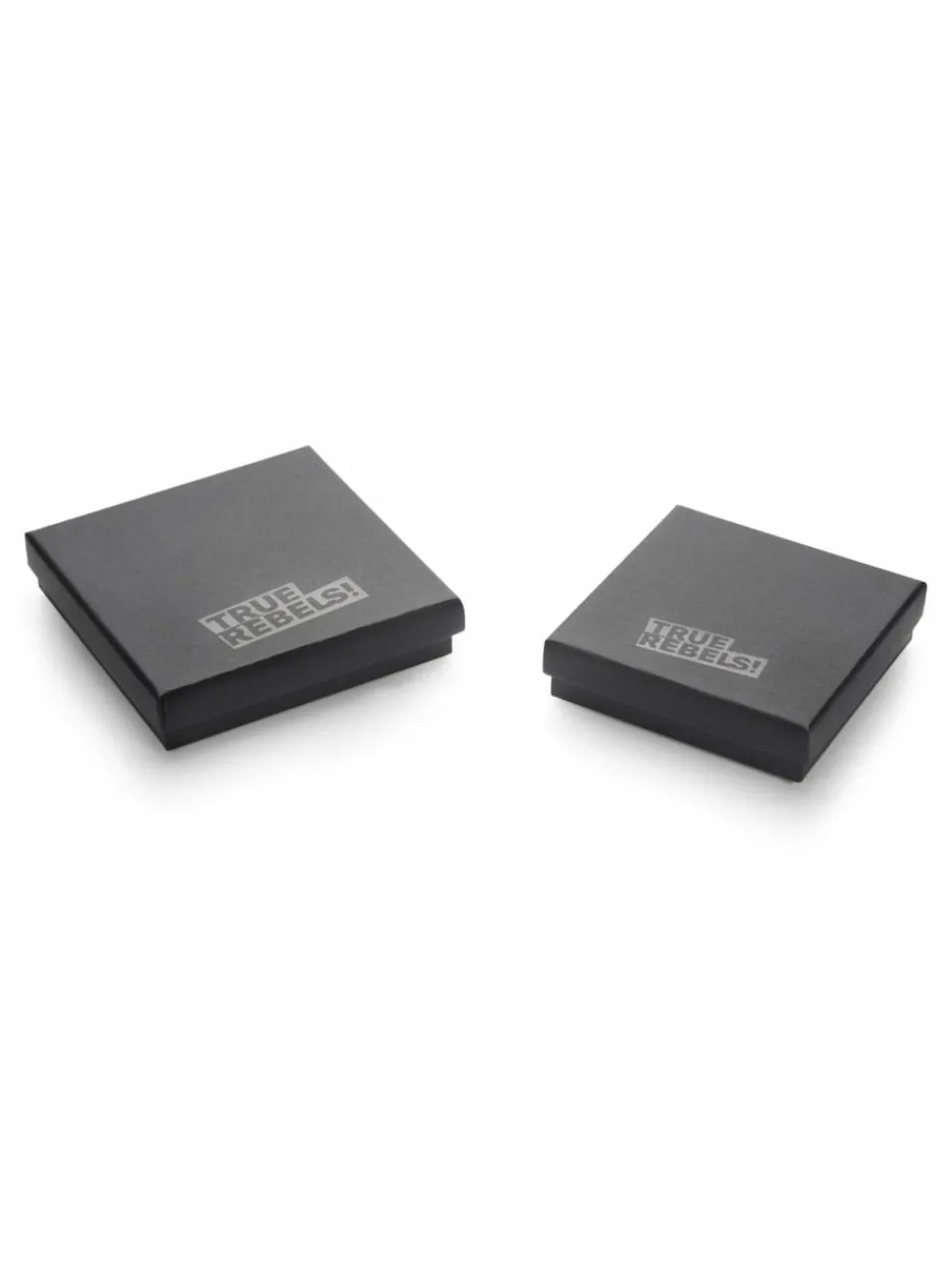 True Rebels Schmuck<Herren Ohrstecker - Stern silber uni