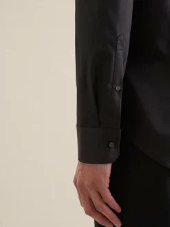 Seidensticker Hemden<Herren Performance-Hemd - Slim 1/1 schwarz uni