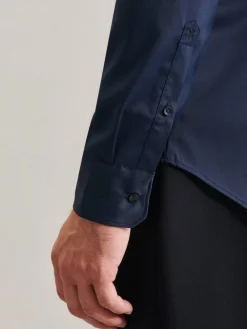 Seidensticker Hemden<Herren Performance-Hemd - Slim 1/1 blau uni