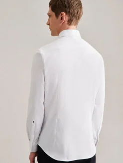 Herren Seidensticker Hemden>Herren Performance-Hemd - Slim Langarm