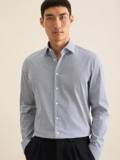 Herren Seidensticker Hemden>Herren Performance-Hemd - Slim Langarm