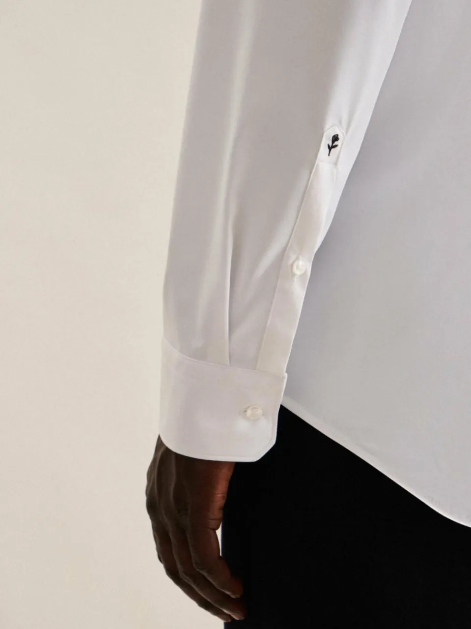 Seidensticker Hemden<Herren Performance-Hemd - X-Slim Langarm weiß uni