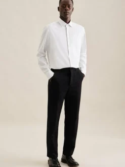 Seidensticker Hemden<Herren Performance-Hemd - X-Slim Langarm weiß uni