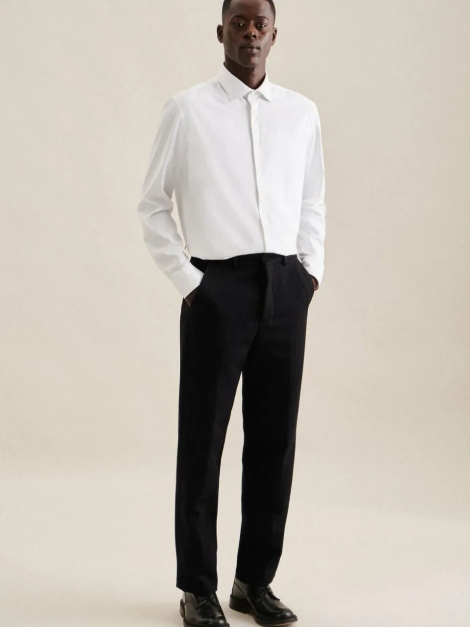 Seidensticker Hemden<Herren Performance-Hemd - X-Slim Langarm weiß uni