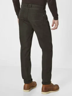 Redpoint Hosen<Herren 5-Pocket Hose - MILTON Straight Fit oliv uni