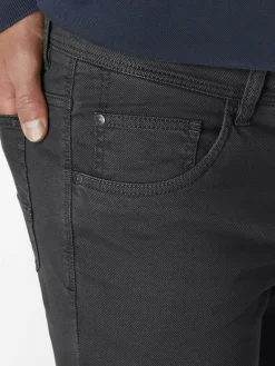 Paddock`s Jeans<Herren 5-Pocket Hose - PIPE Slim Fit anthrazit uni