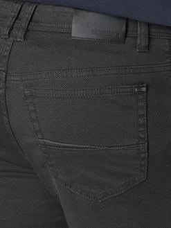 Paddock`s Jeans<Herren 5-Pocket Hose - PIPE Slim Fit anthrazit uni