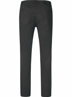 Paddock`s Jeans<Herren 5-Pocket Hose - PIPE Slim Fit anthrazit uni