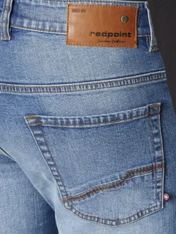 Redpoint Jeans<Herren 5-Pocket Jeans - Barrie Modern-fit medium stone uni