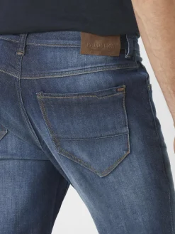 Paddock`s Jeans<Herren 5-Pocket Jeans - BEN Regular Fit denim uni