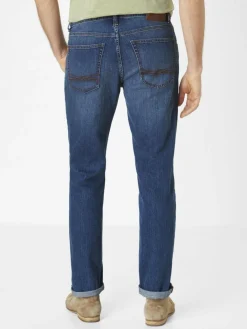 Paddock`s Jeans<Herren 5-Pocket Jeans - BEN Regular Fit blau uni