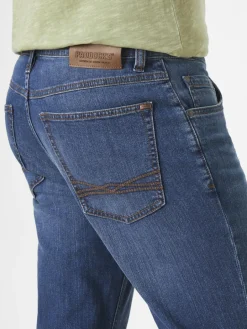 Paddock`s Jeans<Herren 5-Pocket Jeans - BEN Regular Fit blau uni