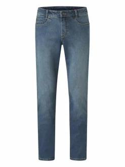 Paddock`s Jeans<Herren 5-Pocket Jeans - PIPE Saddle Stitch Slim Fit denim uni