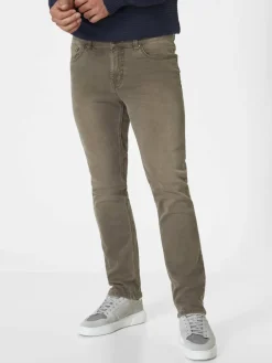 Paddock`s Jeans<Herren 5-Pocket Jeans - PIPE Slim Fit grau uni
