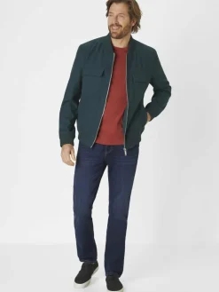 Paddock`s Jeans<Herren 5-Pocket Jeans - PIPE Slim Fit denim uni