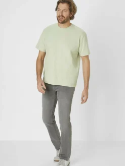 Paddock`s Jeans<Herren 5-Pocket Jeans - PIPE Slim Fit grau uni