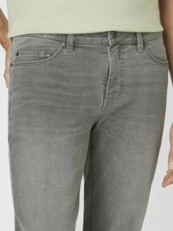 Paddock`s Jeans<Herren 5-Pocket Jeans - PIPE Slim Fit grau uni